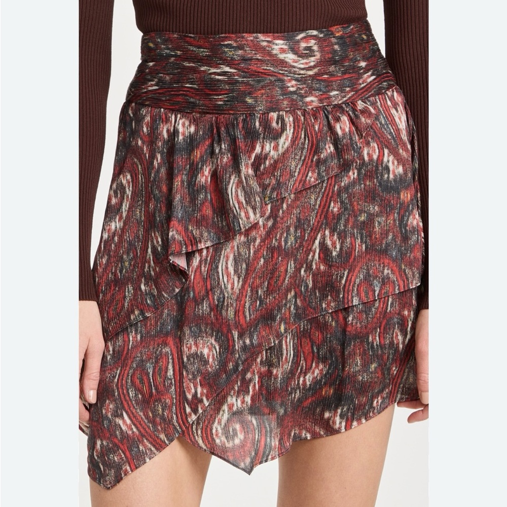 NWT  IRO/Intermix Zully Silk Skirt